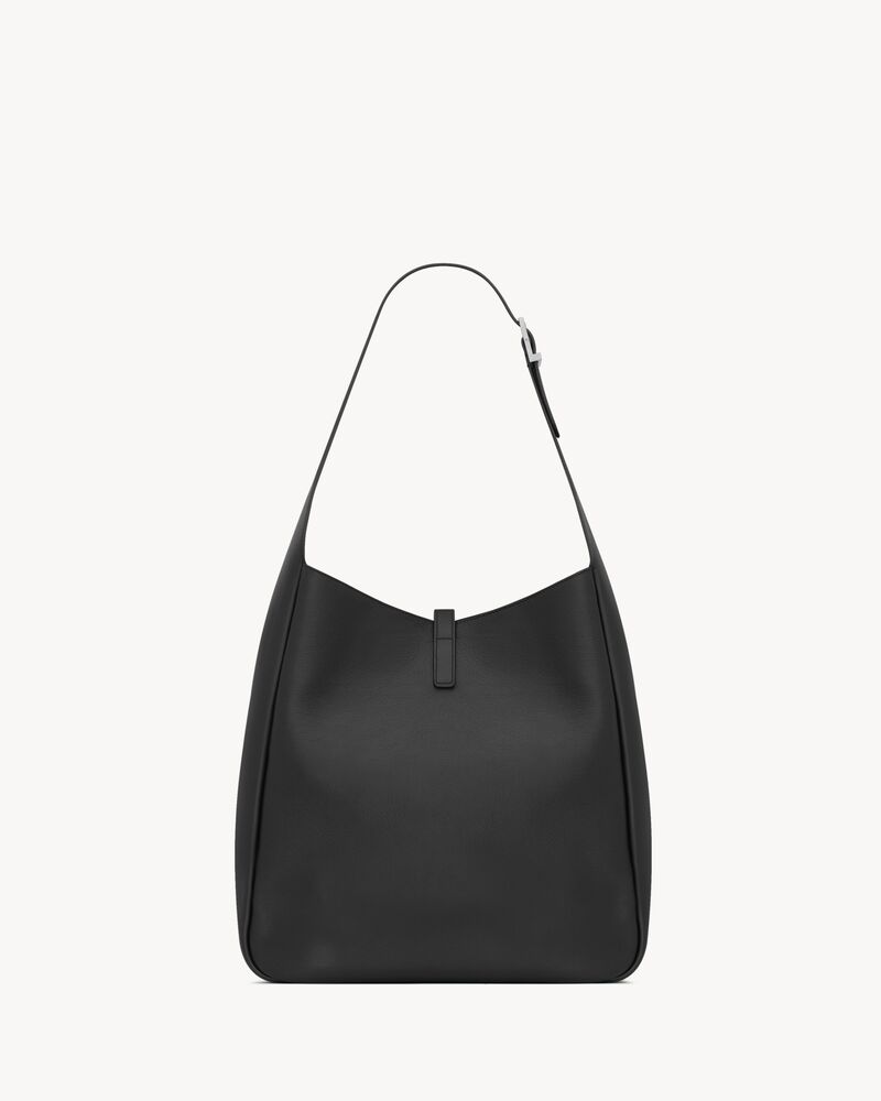 LE 5 À 7 ソフト ラージ （グレインレザー） ブラック | Saint Laurent