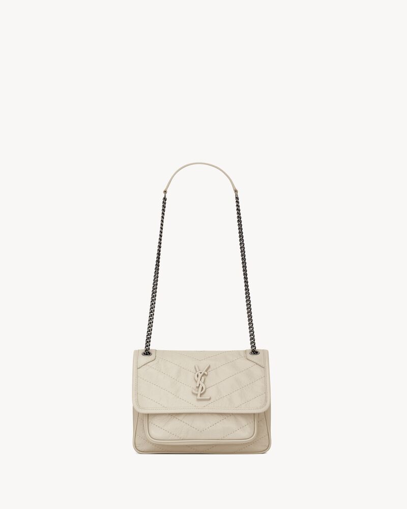 ニキ ベイビー（ヴィンテージレザー） ホワイト | Saint Laurent | YSL