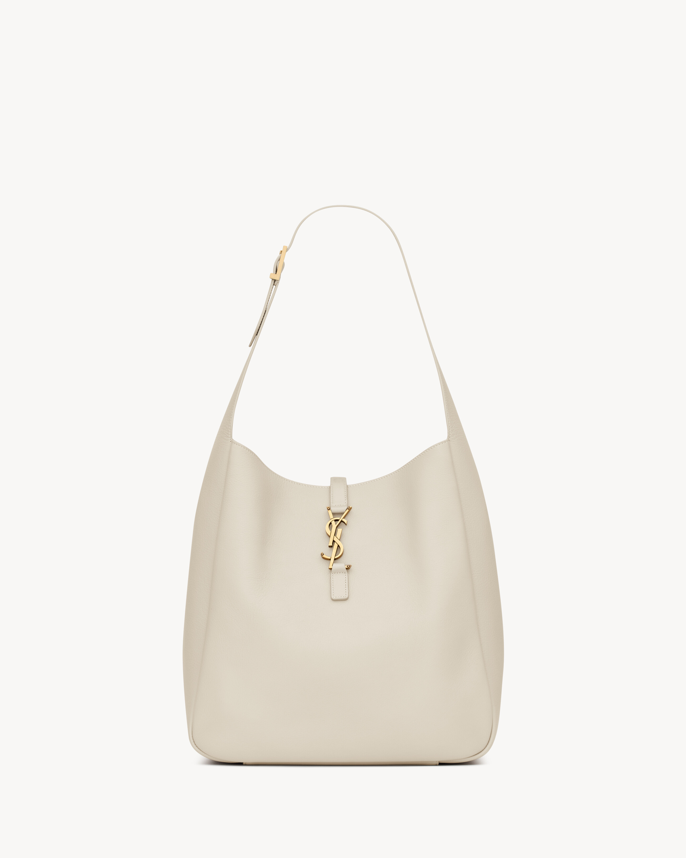 LE 5 À 7 ソフト ラージ （グレインレザー） ホワイト | Saint Laurent
