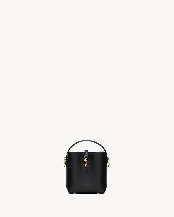 LE 37 mini in shiny leather in Black | Saint Laurent | YSL EN-US