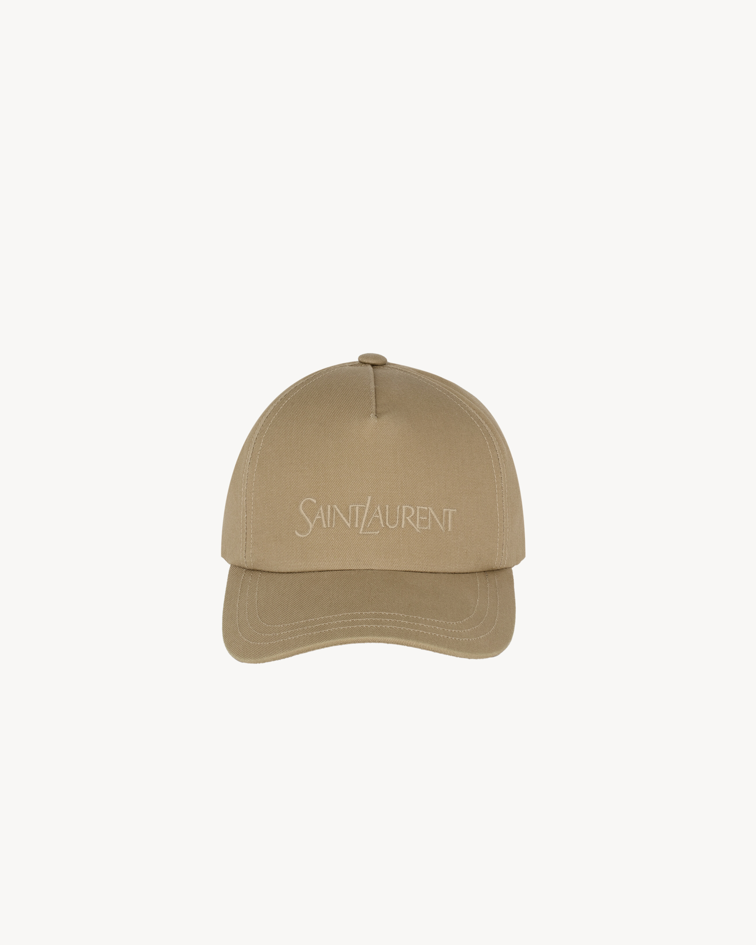 サンローラン キャップ（ギャバジン） ベージュ | Saint Laurent | YSL