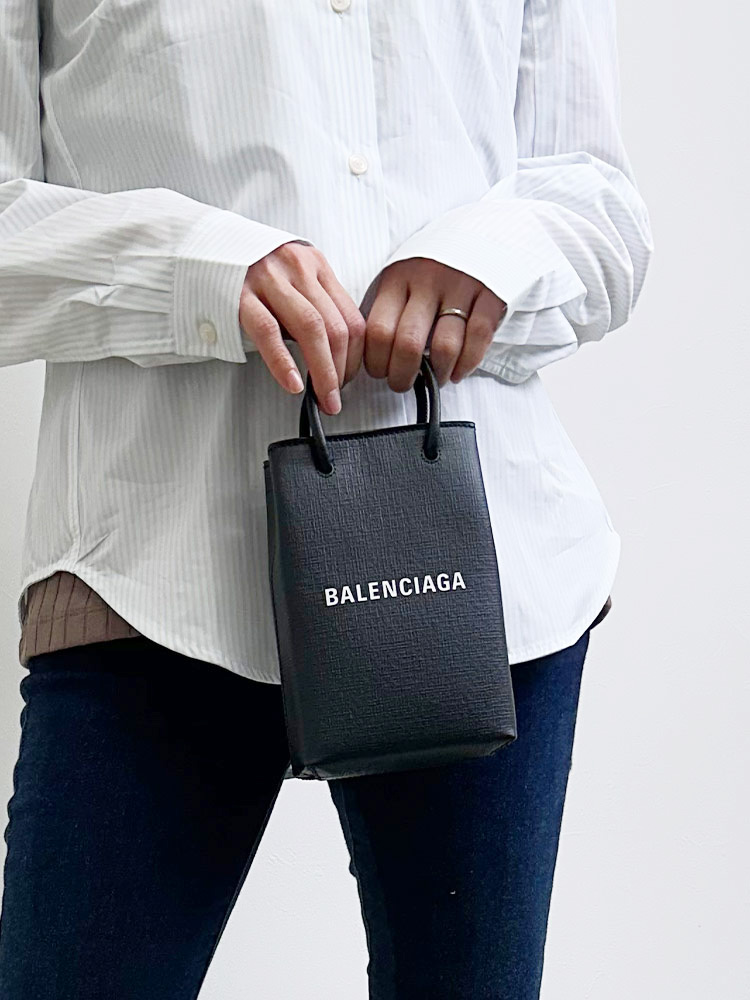 BALENCIAGA (バレンシアガ) カーフスキン ミニショルダー