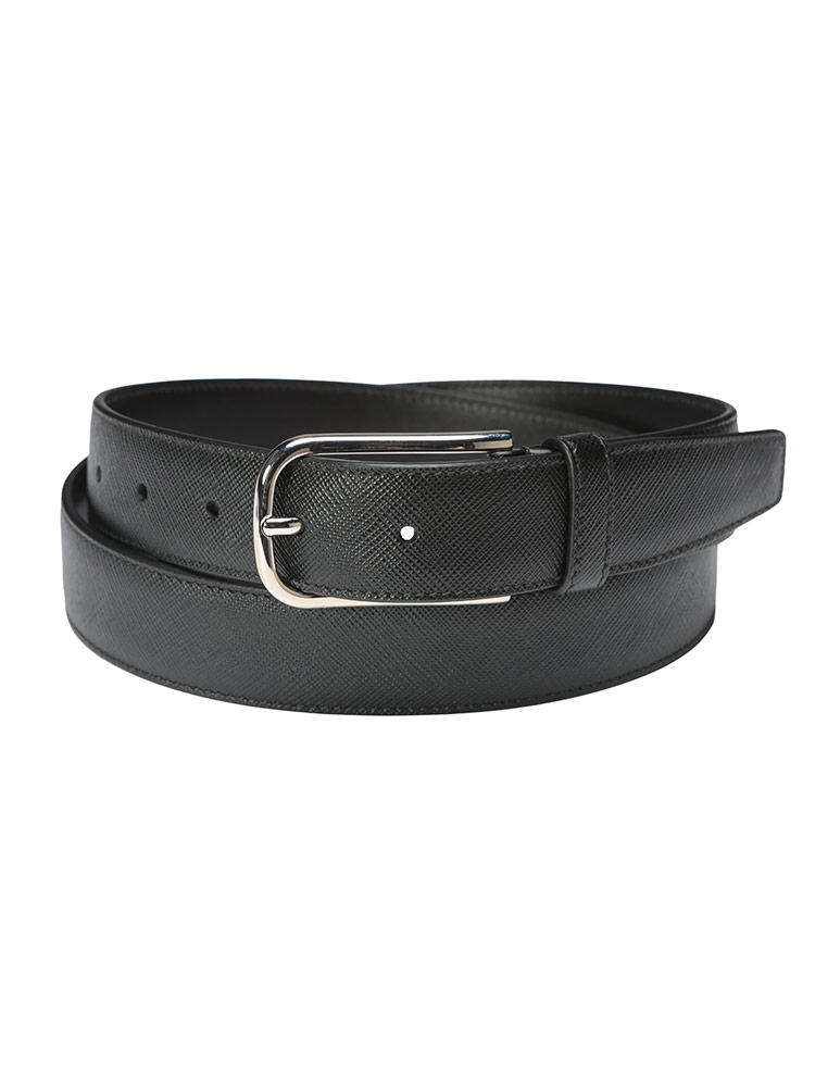 PRADA (プラダ) サフィアーノレザー ベルト PR2CC56053 メンズ 85cm