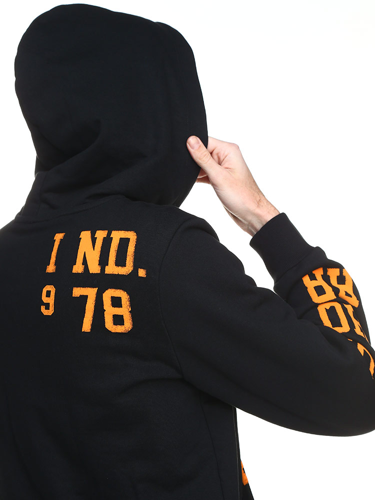 DIESEL (ディーゼル) プリント フルジップ パーカー S-GINN-HOOD-ZIP