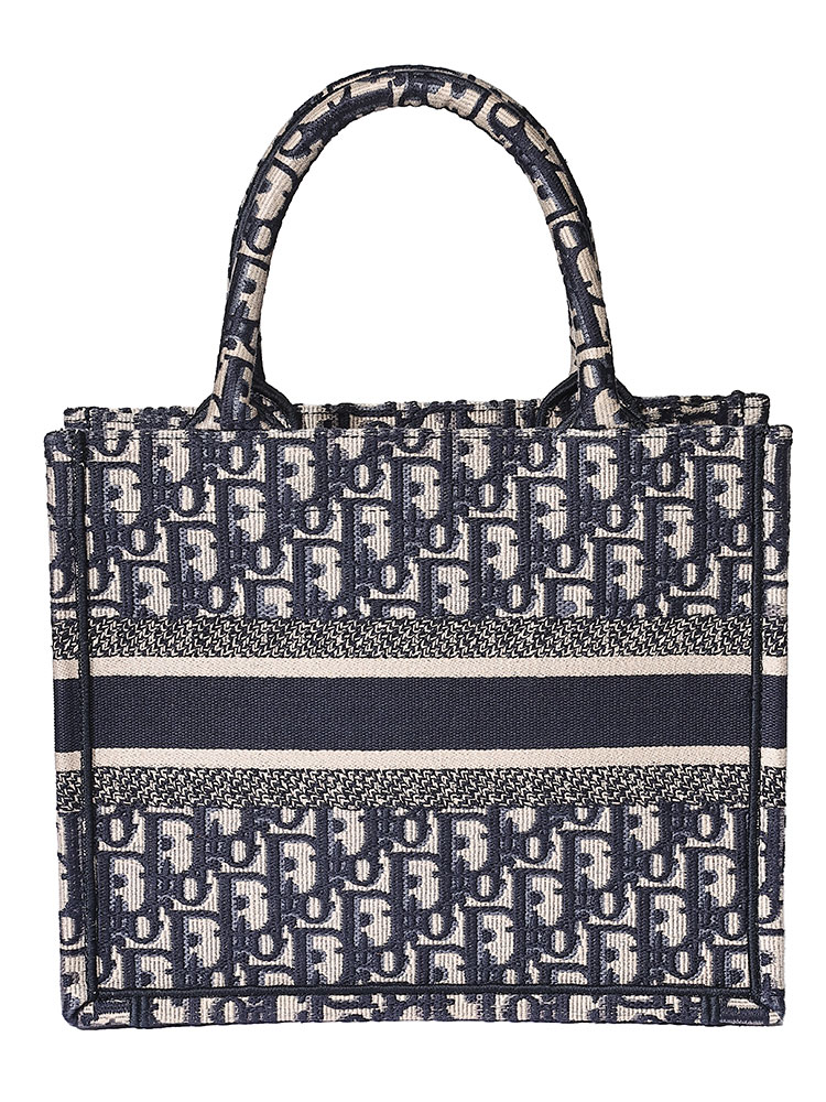 DIOR (ディオール) 刺繍 ロゴ トートバッグ ミニ Book Tote