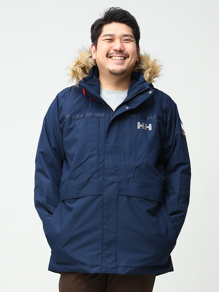 大きいサイズ メンズ HELLY HANSEN (ヘリーハンセン) Primaloft ファー