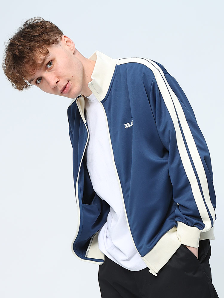 XLARGE (エクストララージ) バックプリント フルジップ トラック