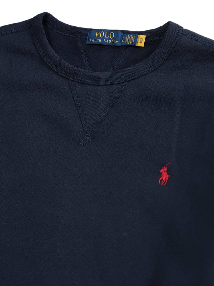 POLO RALPH LAUREN (ポロラルフローレン) 裏起毛 ワンポイント クルー