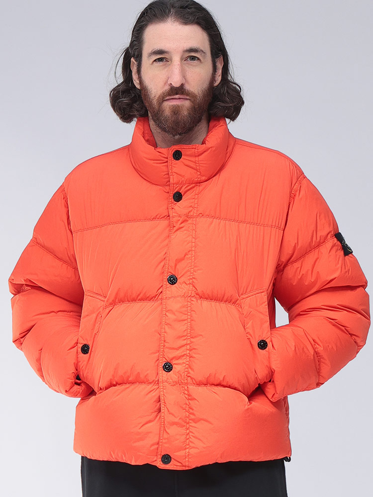 STONE ISLAND (ストーンアイランド) 袖ロゴ クルーネック ニット