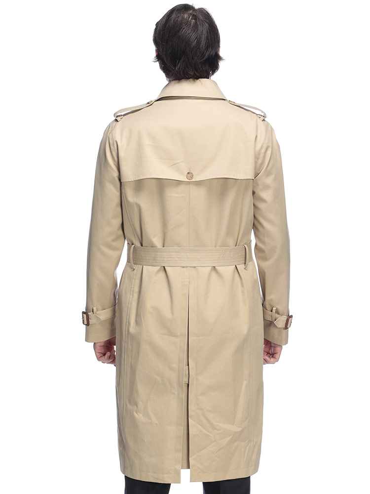 Aquascutum (アクアスキュータム) 総裏チェック ダブルトレンチコート