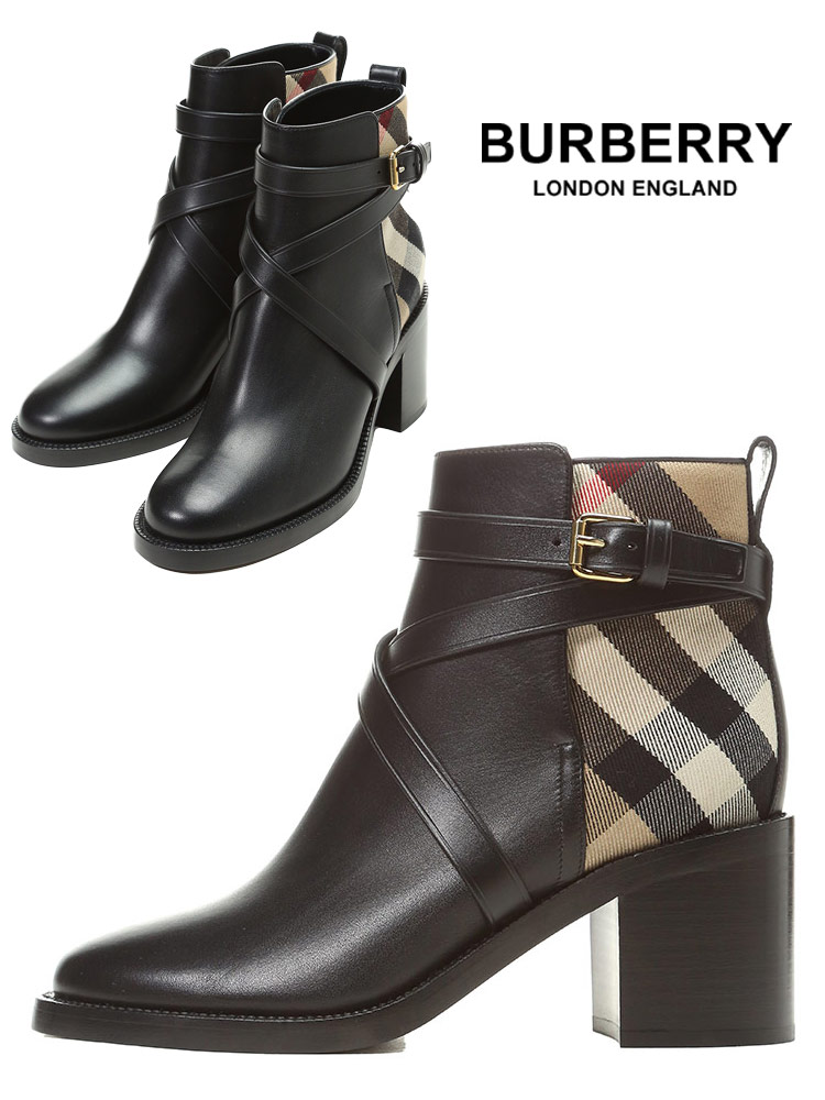 バーバリー レディース ブーツ BURBERRY ブランド ショートブーツ