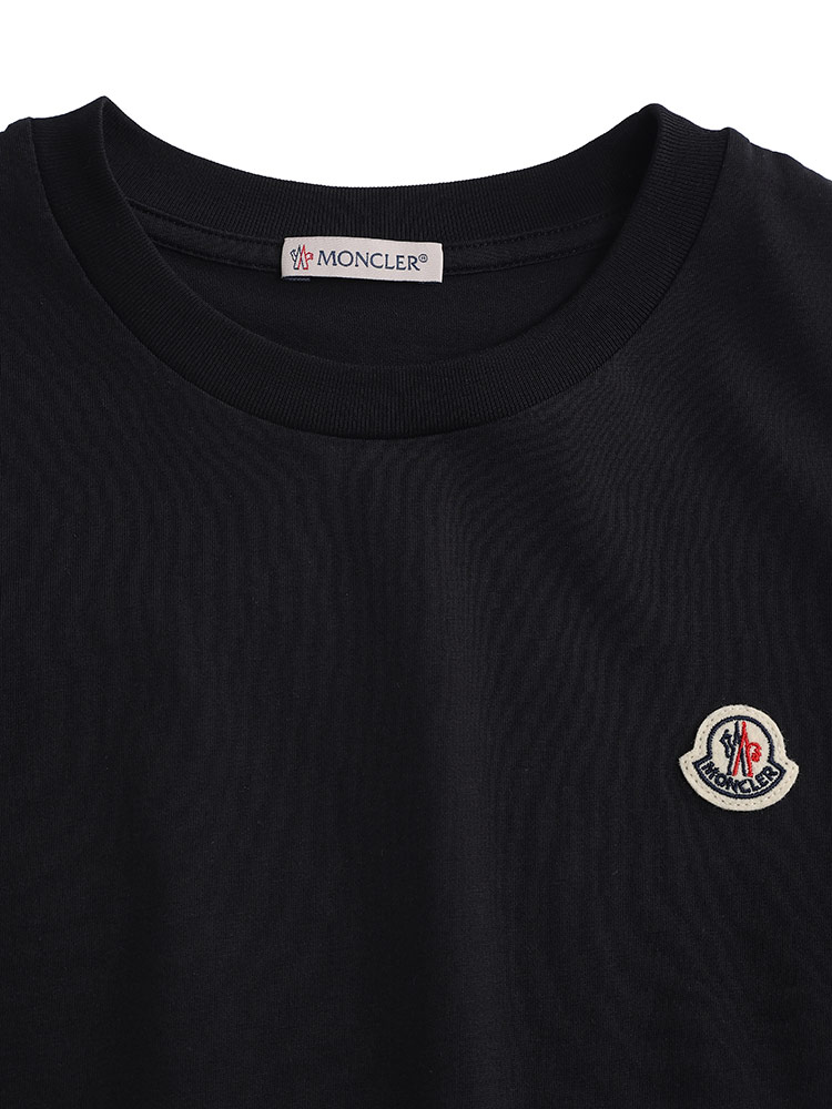 MONCLER (モンクレール) ワンポイント クルーネック Tシャツ