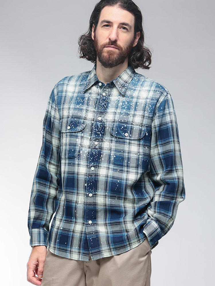 Coldwater Creek チェック柄長袖シャツ Coldwater Creek チェック柄