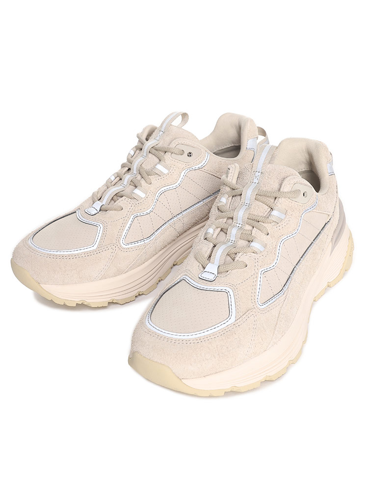 MONCLER (モンクレール) スエード ローカットスニーカー LITE RUNNER