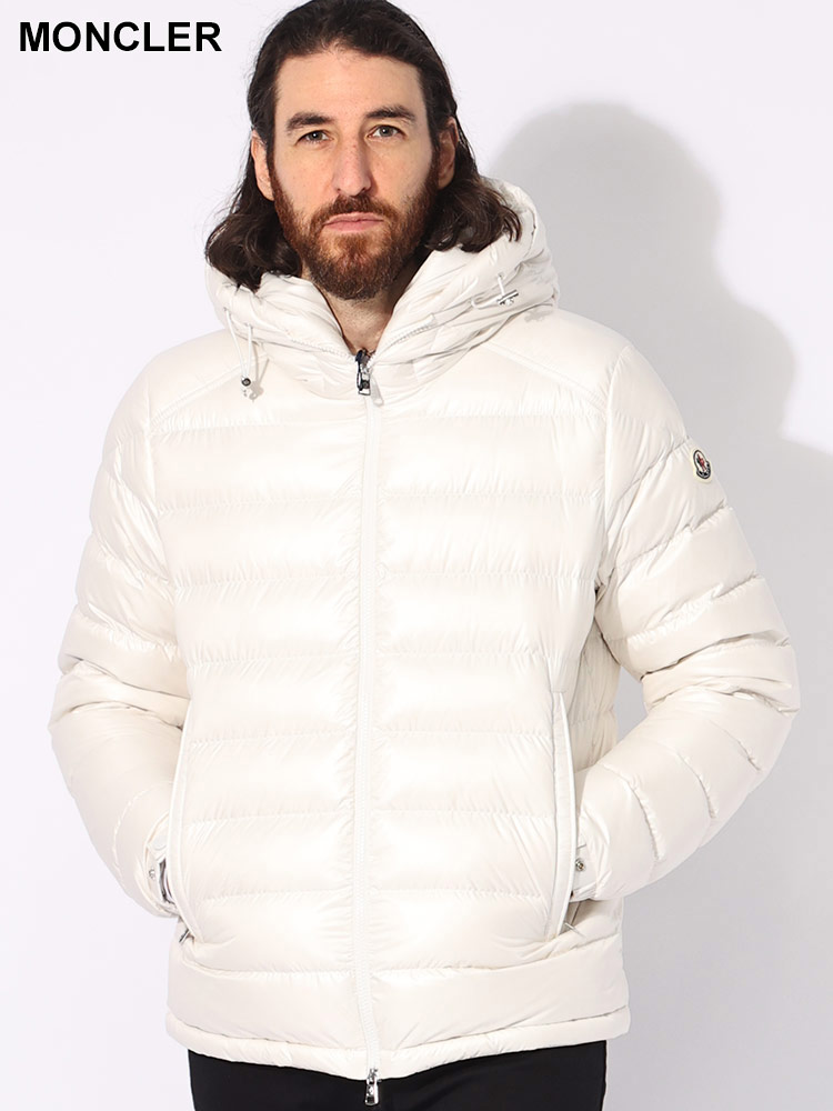 MONCLER (モンクレール) 撥水ナイロン ダブルフード ショートダウン