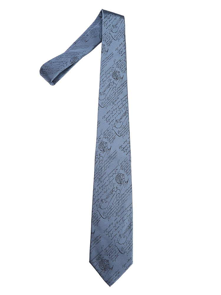 BERLUTI (ベルルッティ) 5層構造 ジャカード スクリット ネクタイ
