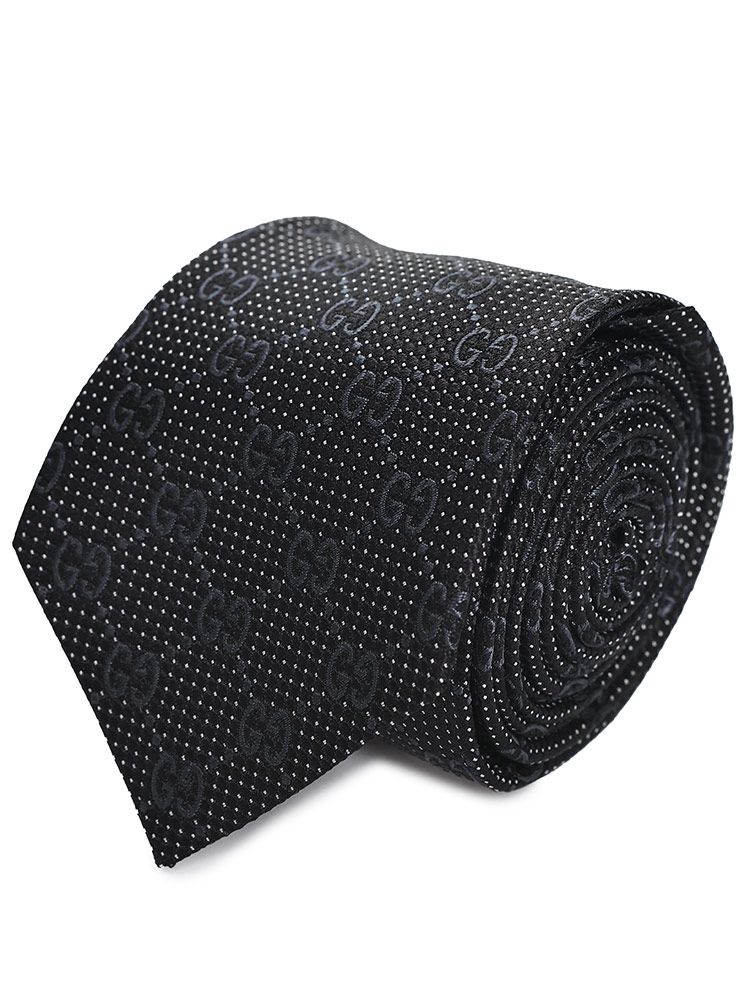 GUCCI (グッチ) シルク100％ GGドット ネクタイ GC4088651062 ブランド