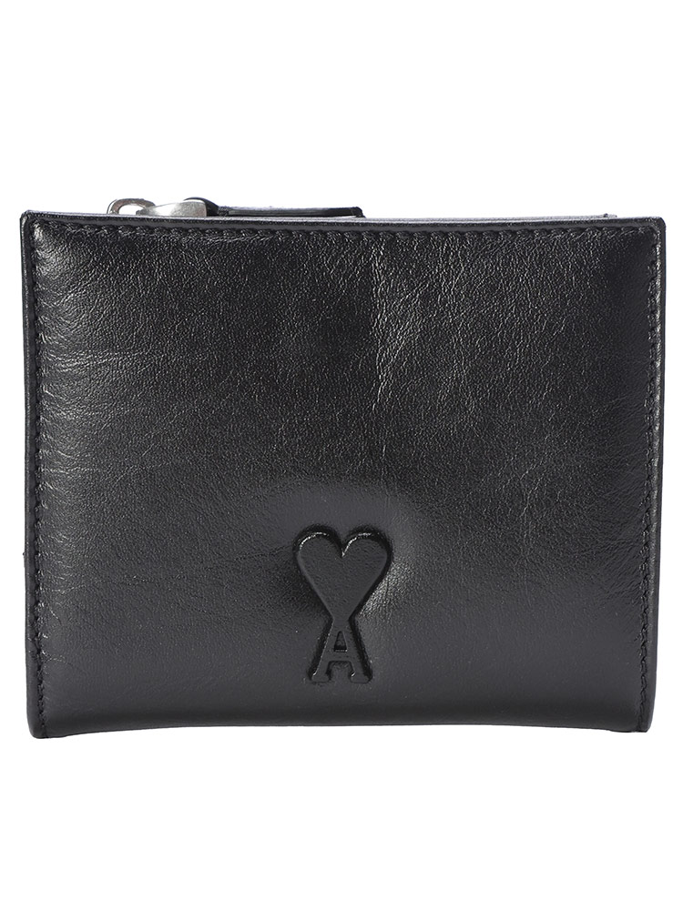 AMI PARIS (アミパリス) スムースレザー Voulez Vous フォールド