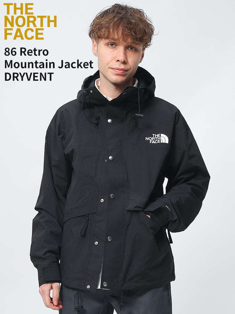 THE NORTH FACE (ザ ノースフェイス) GORE-TEX ロゴ刺繍 フルジップ