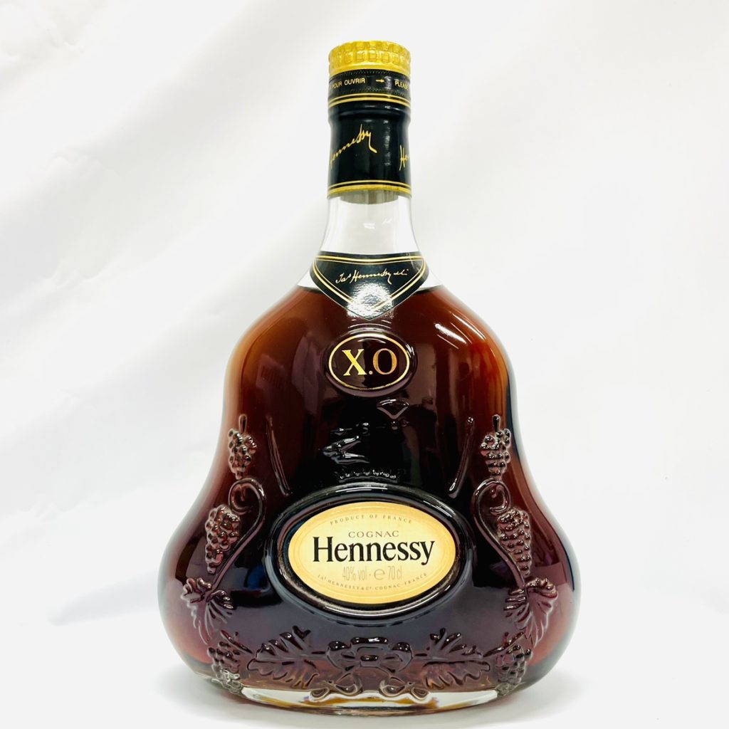 Hennessy ヘネシー X.O 金キャップ ブランデー コニャックの買取実績