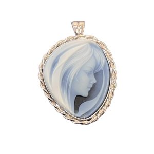 K18枠 瑪瑙カメオブローチ＆ペンダントトップの買取実績 | 買取専門店