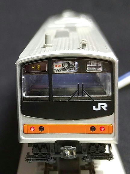 今回の展示品は KATO 10-446 205系（武蔵野線色）8両セットです（その