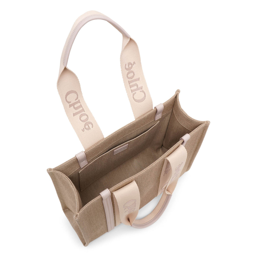 Chloé | Woody wild grey medium tote bag | Savannahs