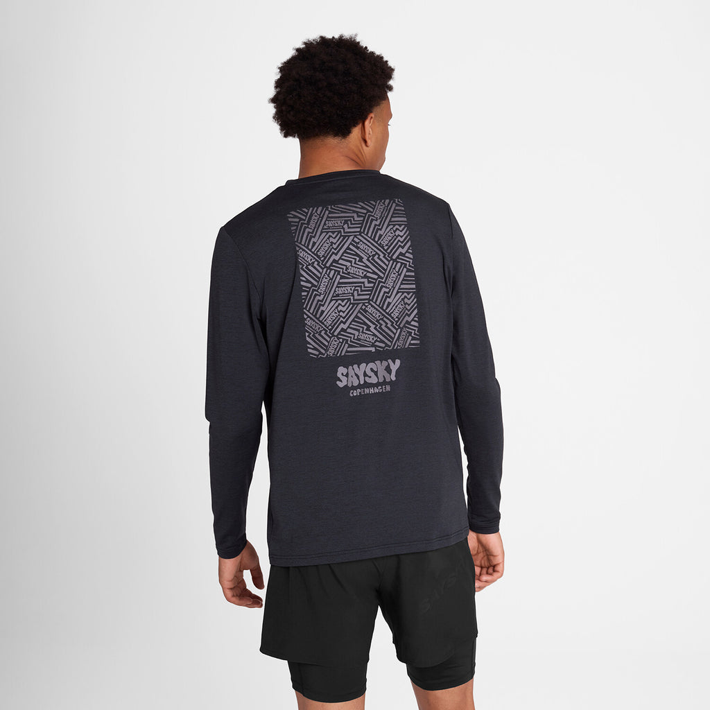 Saysky Reflective Logo Pace Long Sleeve – Saysky.us