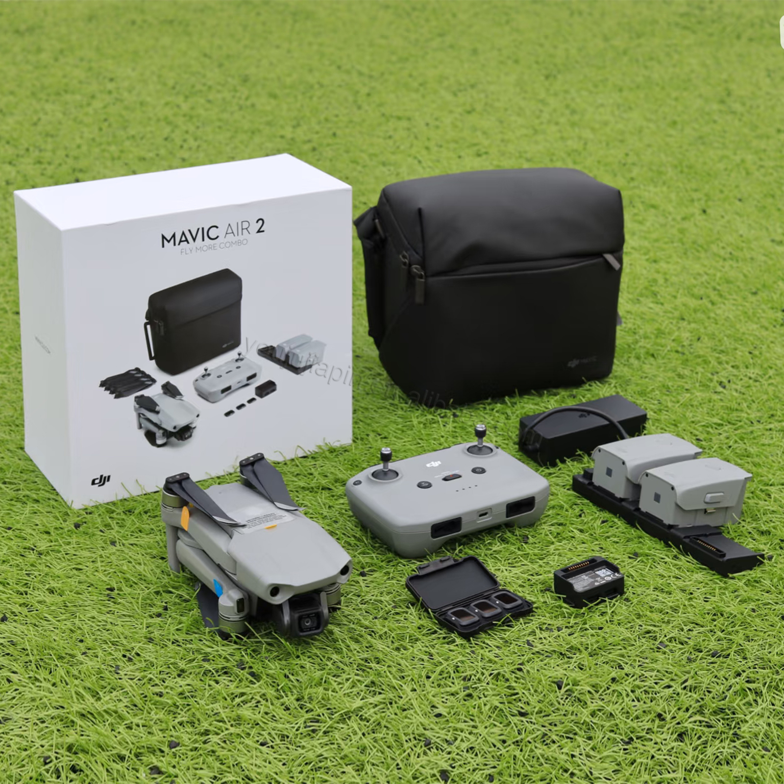 DJI Mavic Air 2 Fly More Combo – 4K Camera Drone with 3-Axis