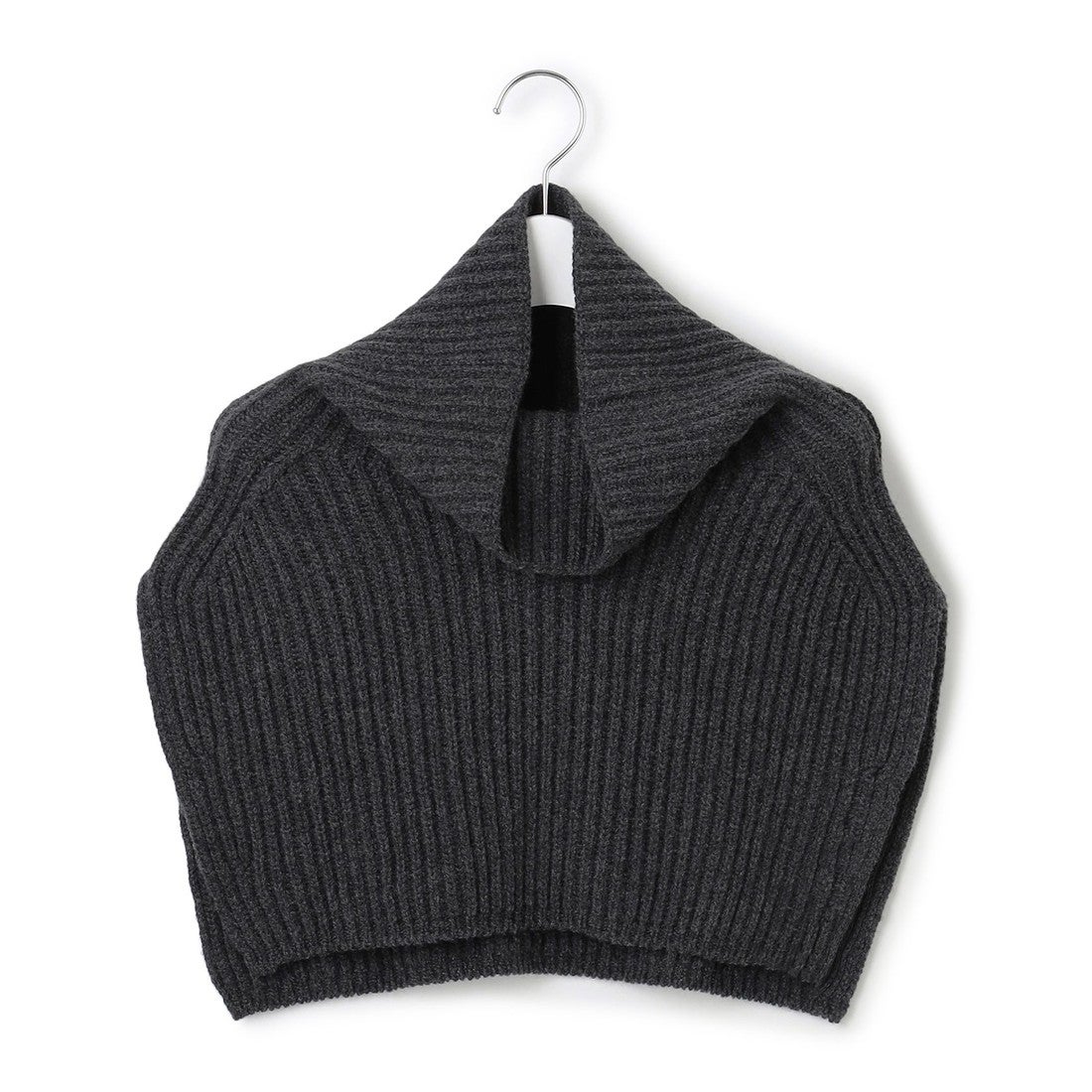 23区 【洗える】カシミヤブレンド ニット ネックウォーマー （グレー系