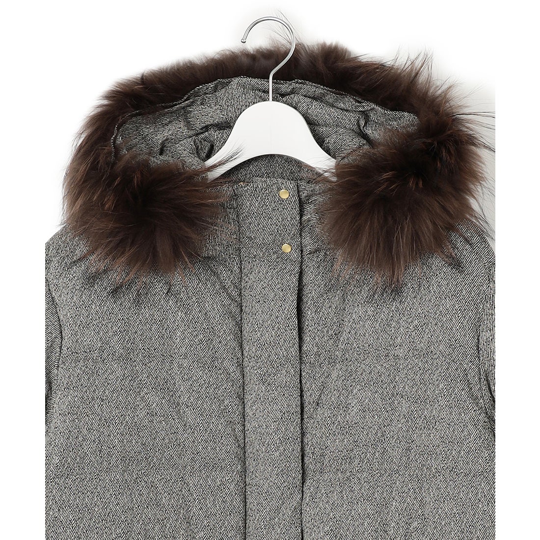 23区（大きいサイズ） LIMONTA ダウン コート （ブラック系1