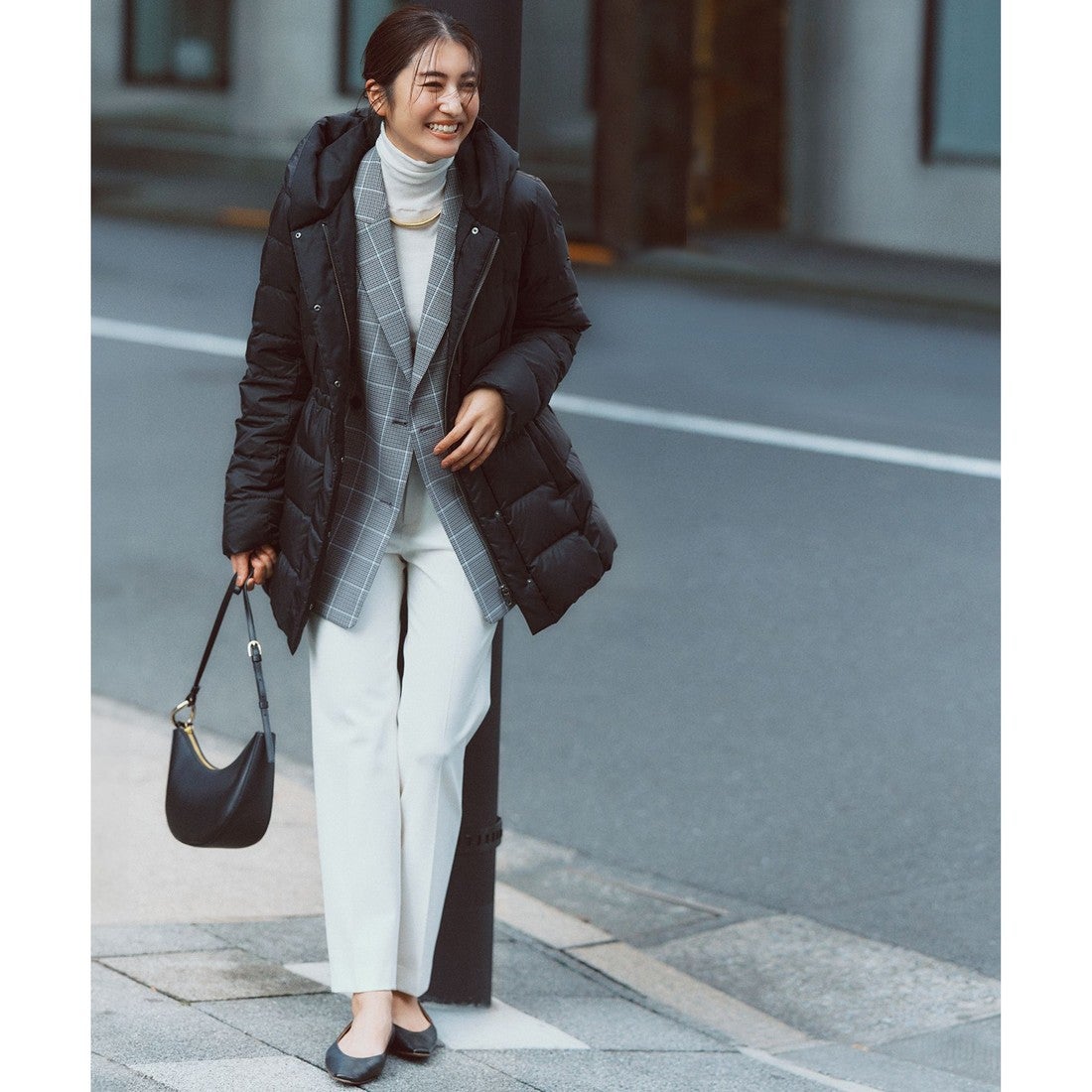 23区（大きいサイズ） 【洗える】ガンクラブプレイドチェック