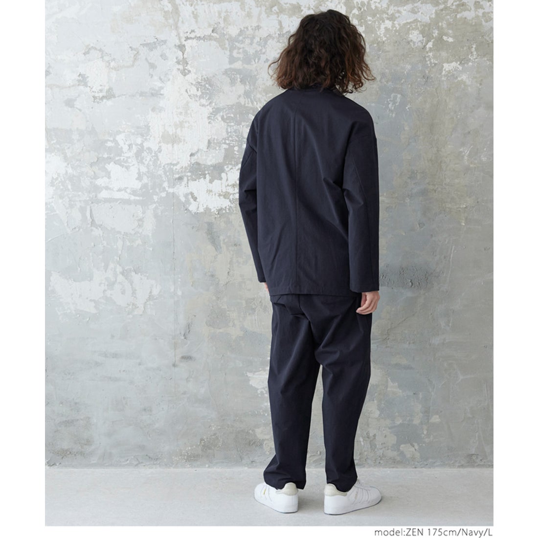 コカ coca メンズ4wayダブルクロスストレッチセットアップスーツ