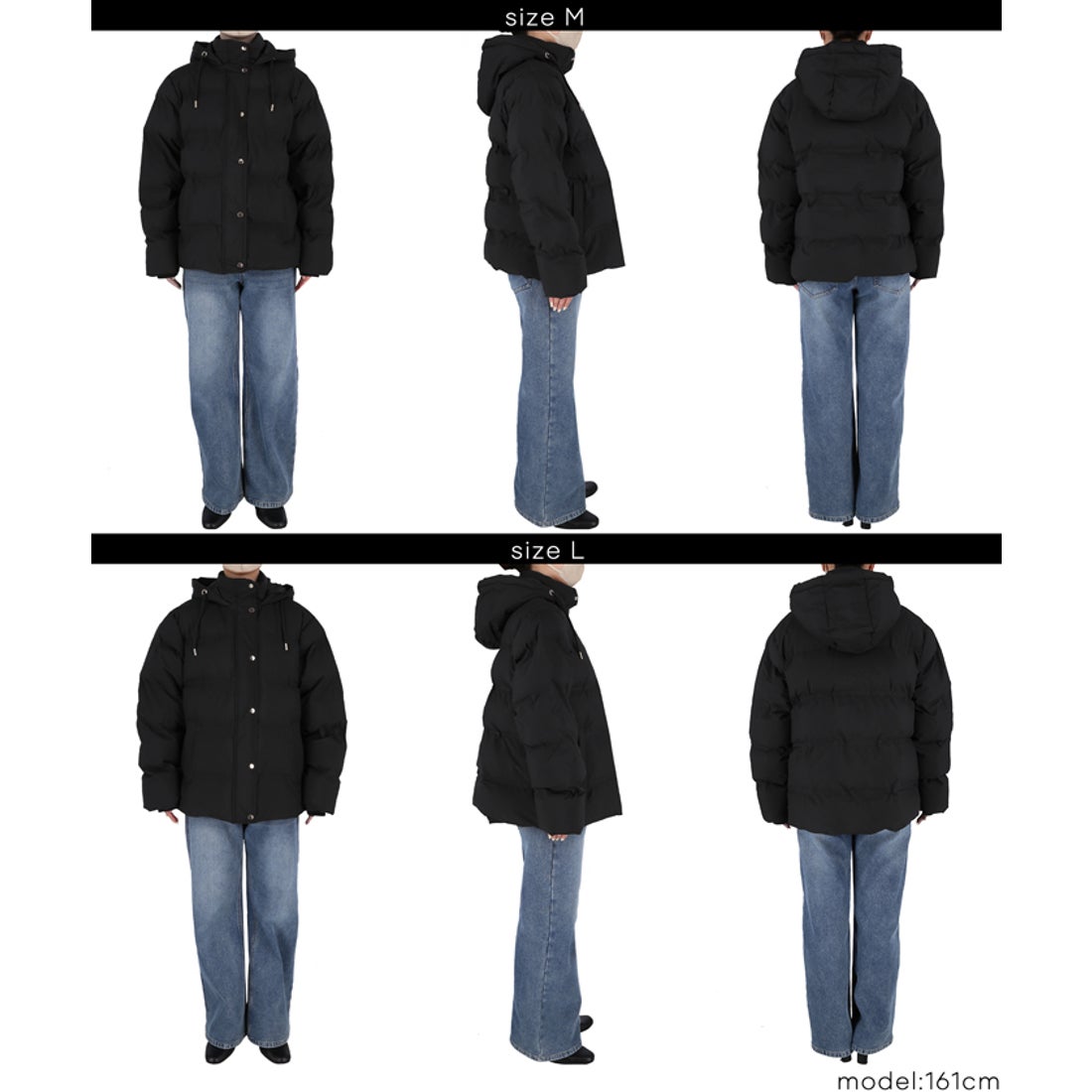 コカ coca シームレス中綿ブルゾン （Dk.brown） - ファッション通販