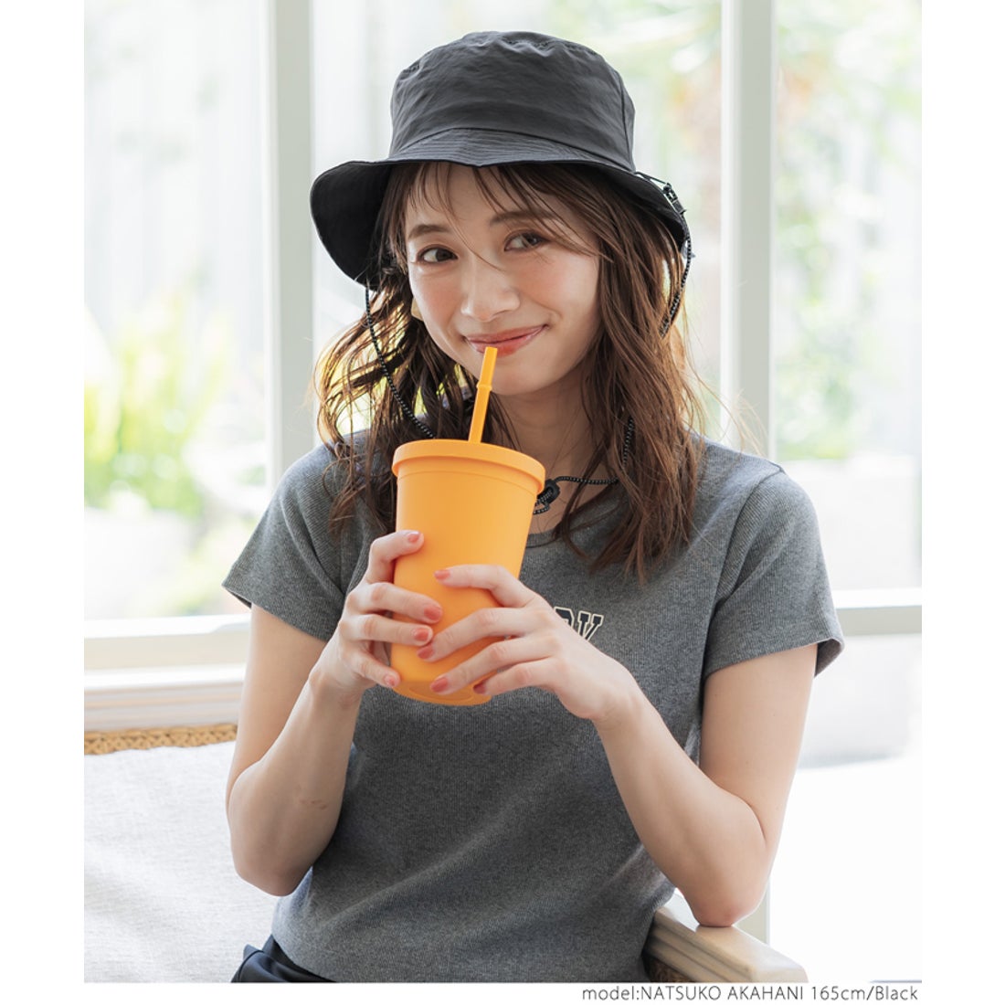 コカ coca ポケッタブルハット （Black） -アウトレット通販