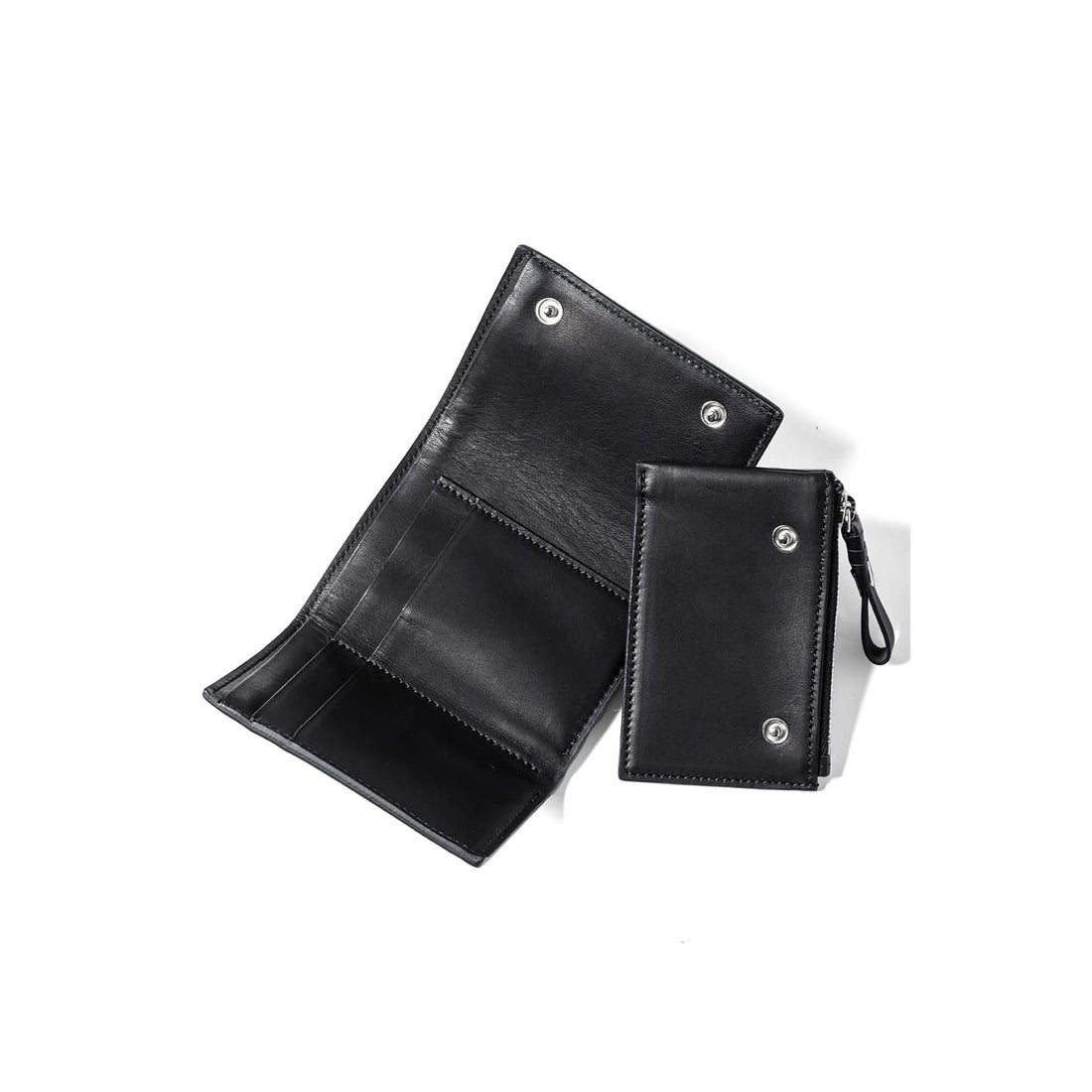 コーネリアンタウラス財布とカードケース、収納ポーチの3点セット