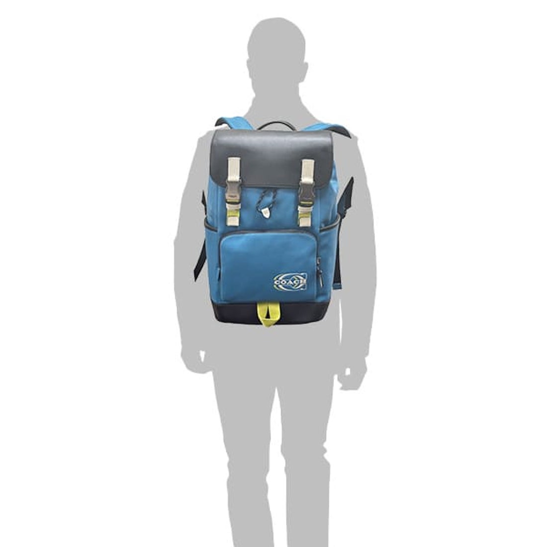 コーチ COACH リュック CJ659JIO2Y （ティールマルチ） - ファッション