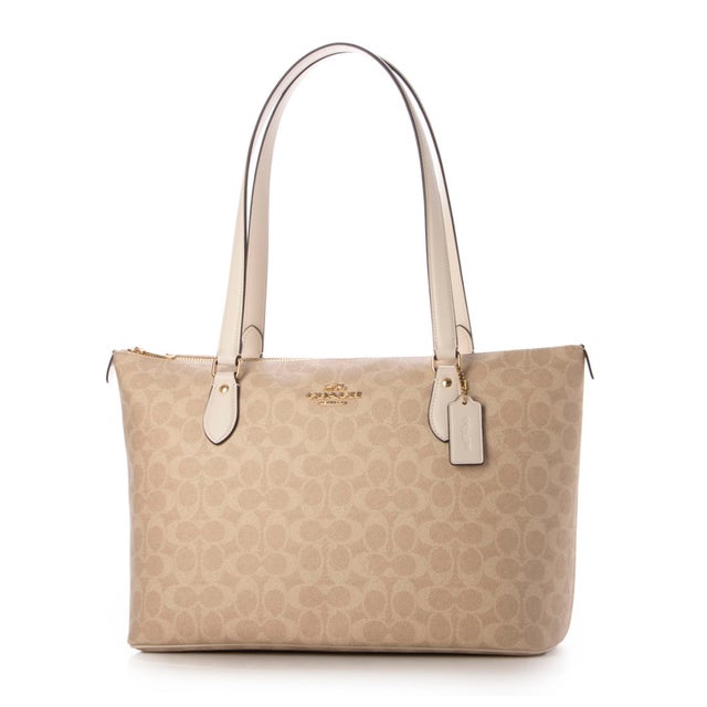 コーチ COACH CV976 トートバッグ A4対応 レディース （ライトベージュ