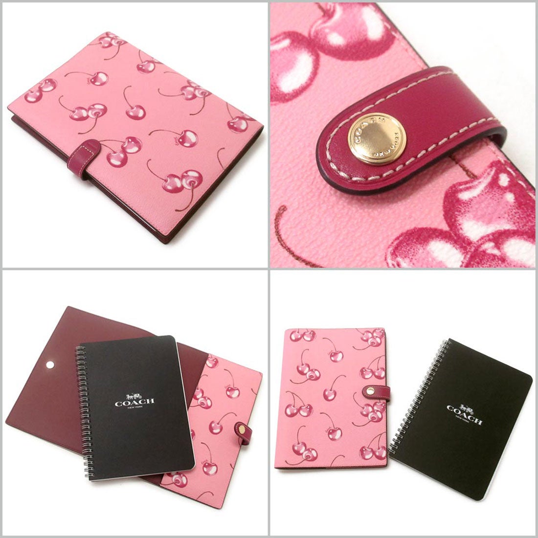 コーチ COACH コーチ COACH アウトレット キャンバス チェリー
