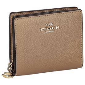 コーチ COACH C2862 二つ折り財布 レディース （ベージュ