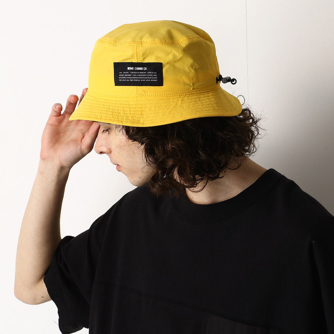 モノコムサ MONO COMME CA 〈ユニセックス〉カラフル バケットハット