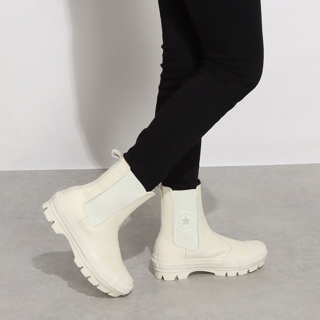 コンバース CONVERSE レザー オールスター (R) SG チャンク SHIN-HI