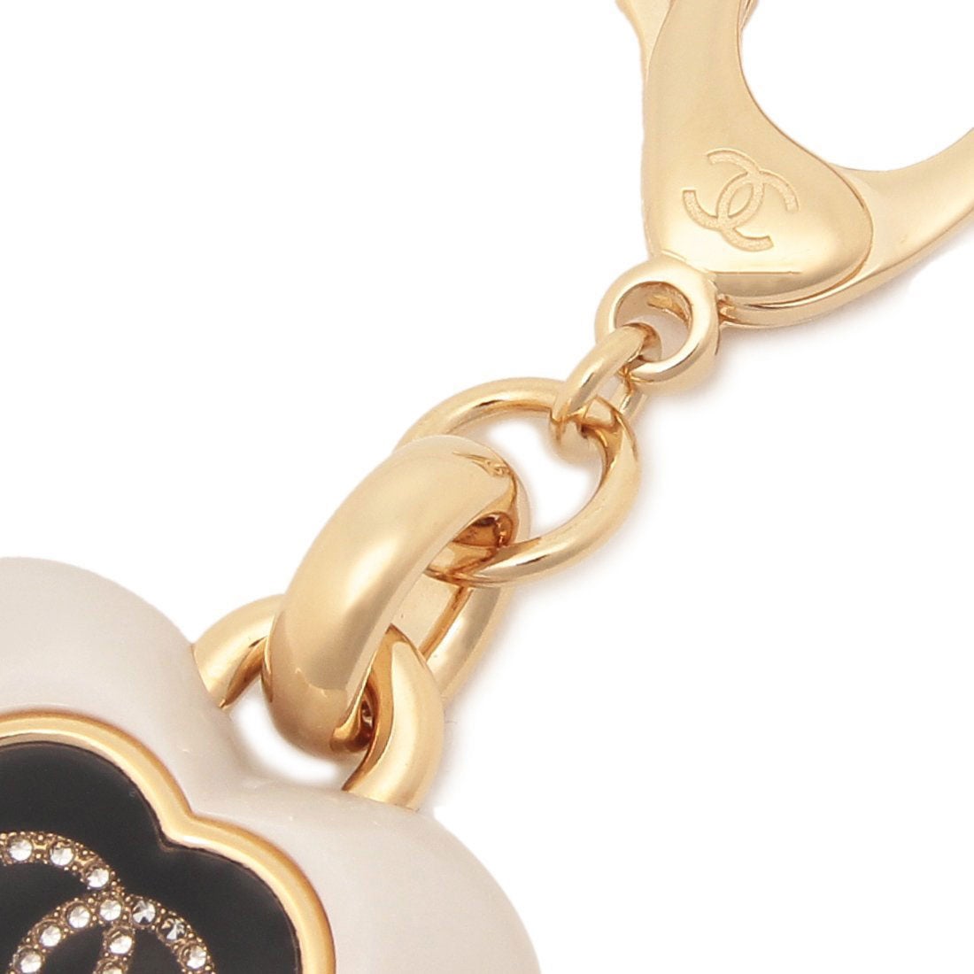 シャネル CHANEL キーホルダー キーリング ハートモチーフ CCマーク