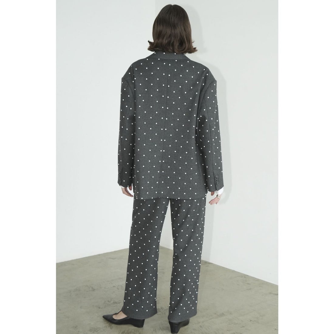 クラネ CLANE PEARL DOT JACKET （CHARCOALGRAY） - ファッション通販