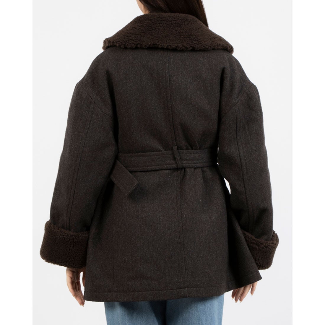 クラネ CLANE BOA COLLAR MILITARY COAT （CHARCOALGRAY
