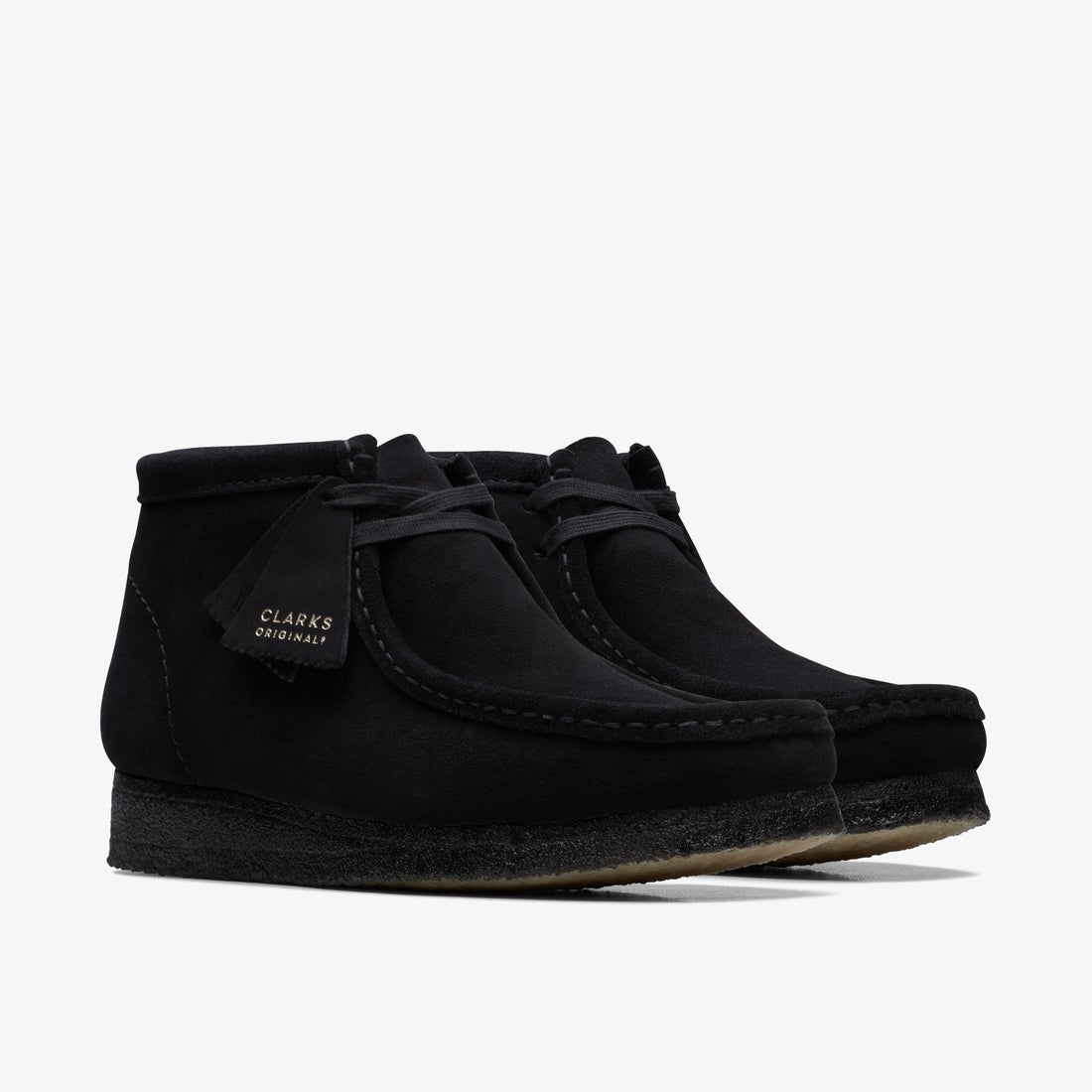 Wallabee Boot / メンズワラビーブーツ （ブラックスエード） -Clarks