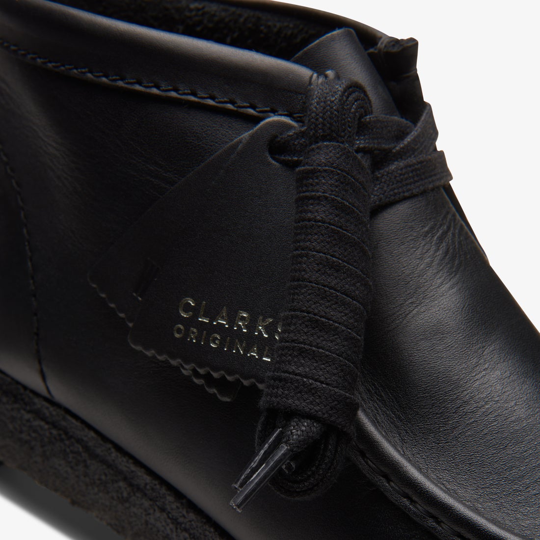 Wallabee Boot / メンズ ワラビーブーツ （ブラックレザー） -Clarks