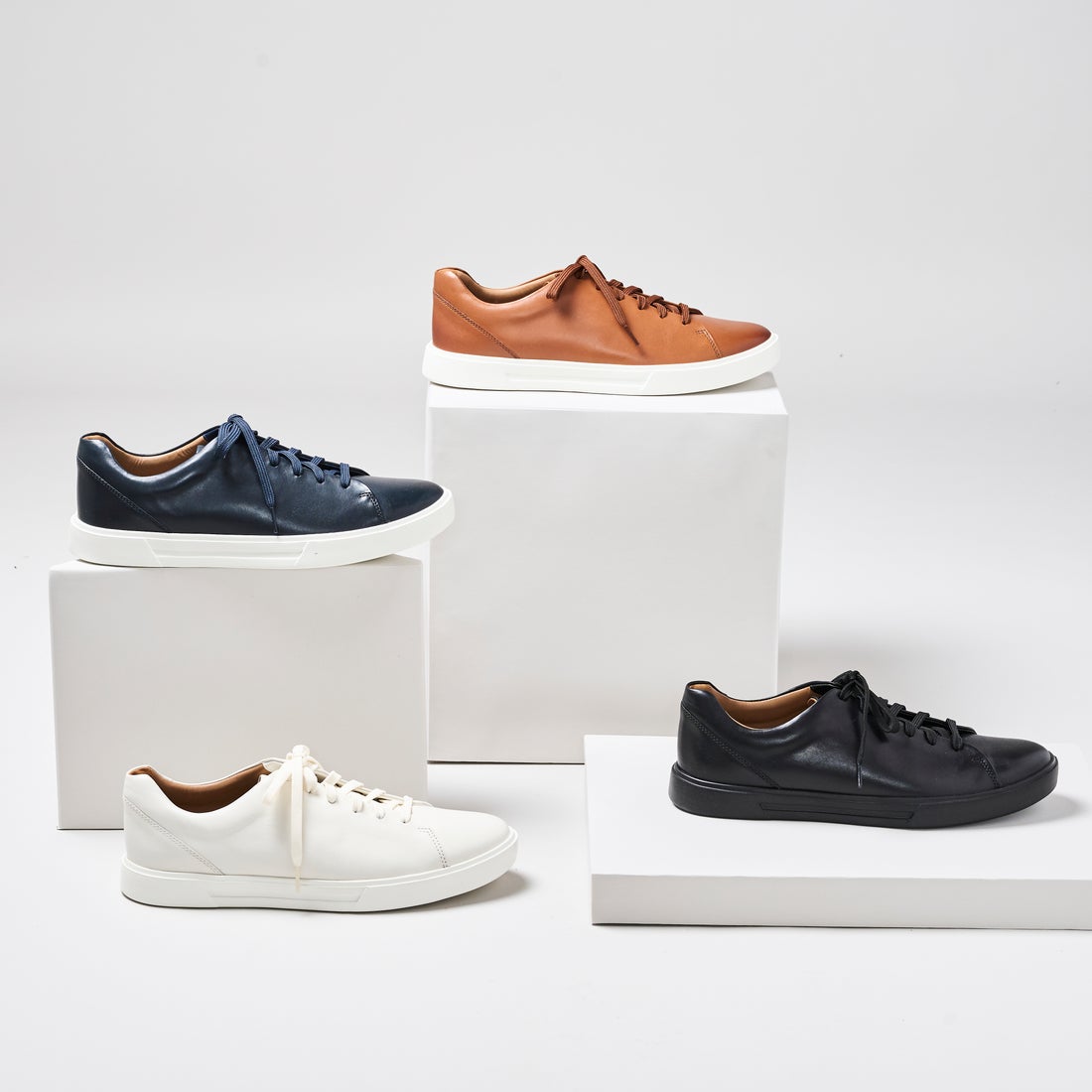 Un Costa Lace / メンズ アンコスタレース （ブラックレザー） -Clarks