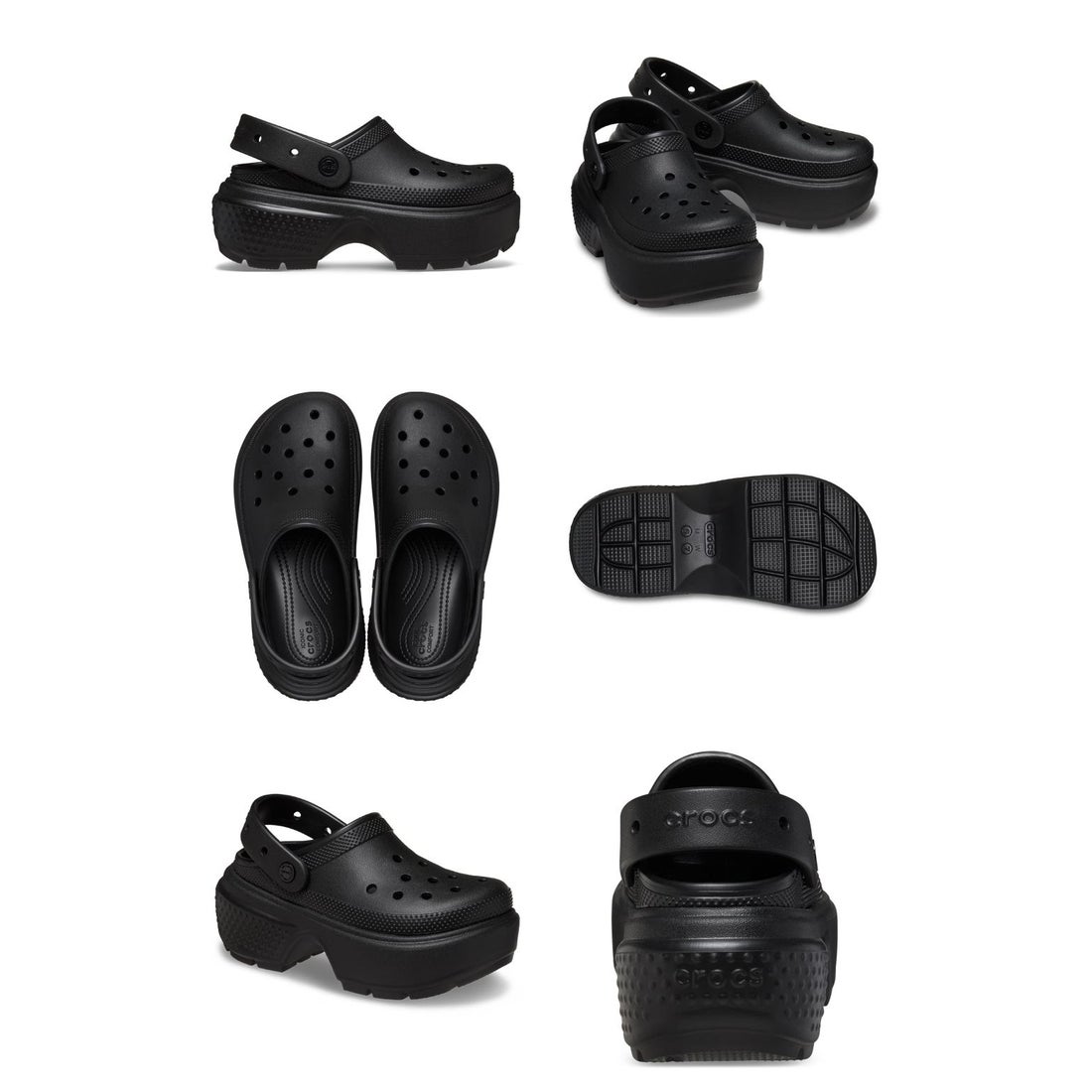 クロックス crocs レディース サンダル 厚底 ストンプ クロッグ 209347
