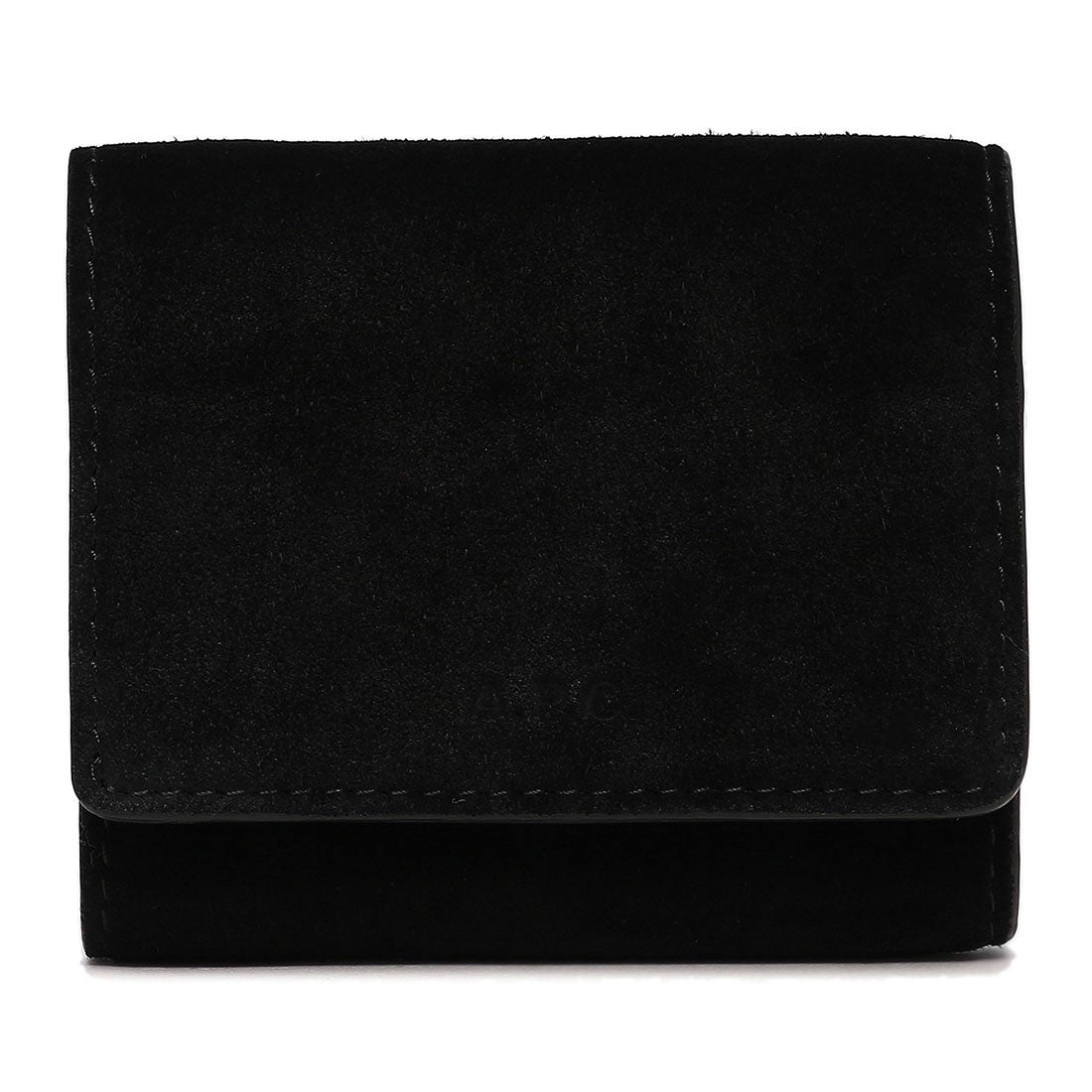 アーペーセー A.P.C. 三つ折り財布 コンパクト財布 ブラック ユニ